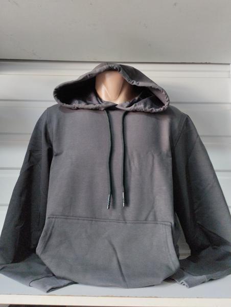 Худи Panda (S-2XL) 1526 grey (деми)