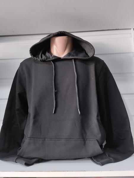 Худи Panda (S-2XL) 1527 black (деми)