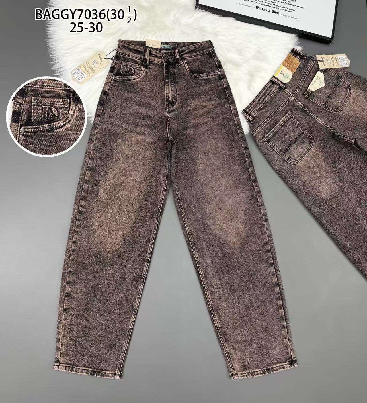 Джинсы Vindassion (25-30) 7036 brown (деми)