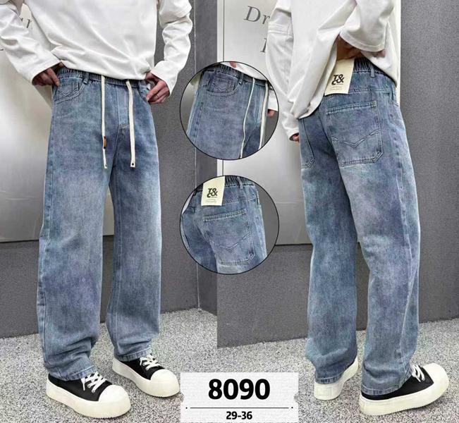 Джинсы Baron Jeans (29-36) 8090 blue (деми)