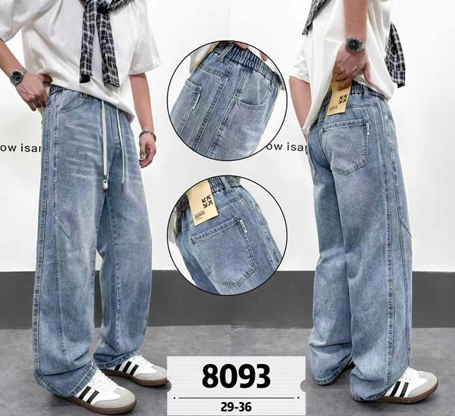 Джинсы Baron Jeans (29-36) 8093 l.blue (деми)