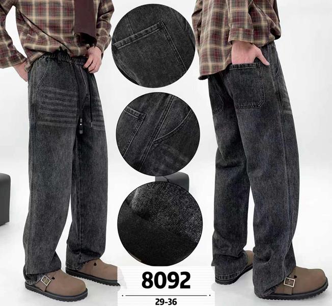 Джинсы Baron Jeans (29-36) 8092 black (деми)