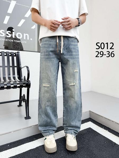 Джинсы Baron Jeans (29-36) S012 l.blue (деми)