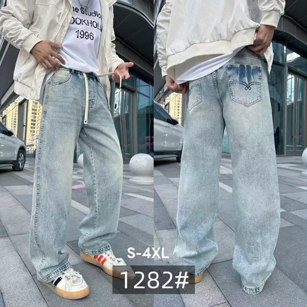 Джинсы Baron Jeans (S-4XL) 1782 l.blue (деми)