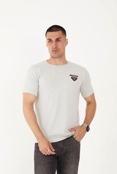 Футболка F.T.H (S-2XL) F897 milk (лето)