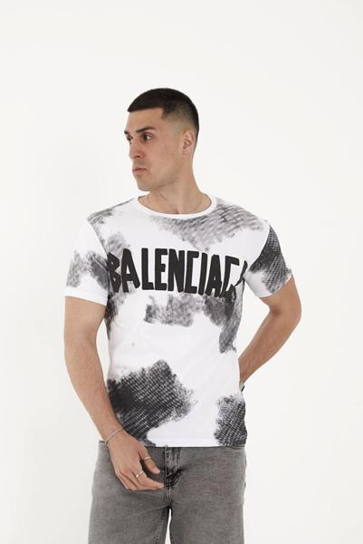 Футболка F.T.H (S-2XL) F906 white (лето)