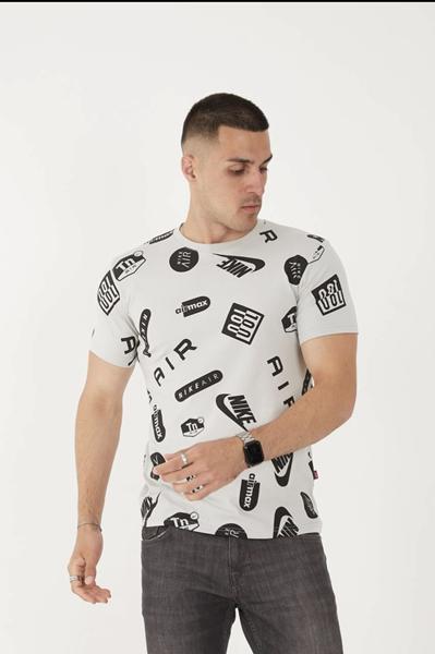 Футболка F.T.H (S-2XL) F910 white (лето)