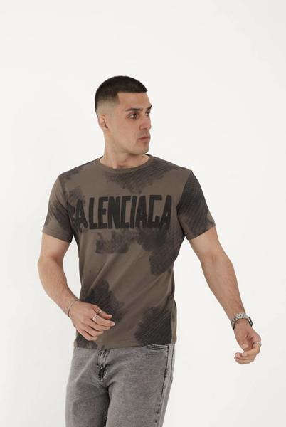 Футболка F.T.H (S-2XL) F912 brown (лето)