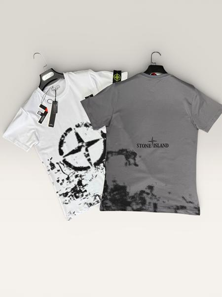 Футболка F.T.H (S-2XL) F933 white (лето)