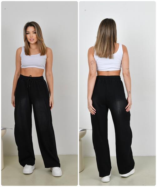 Штаны спорт Immei (M-XL) K2308 black (деми)