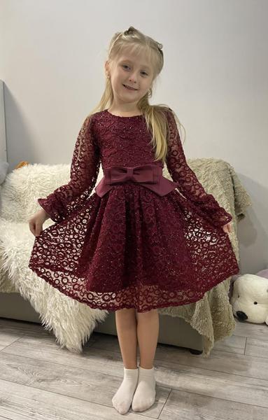 Платье Kosmy (110-128) KM07 wine (деми)