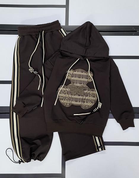 Костюм спорт Kosmy (128-152) 398 chocolate (деми)