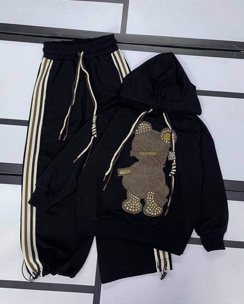 Костюм спорт Kosmy (128-152) 398 black (деми)