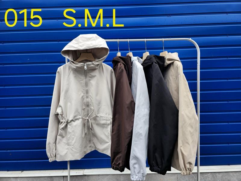 Куртка Oukali (S-L) 015 beige (деми)