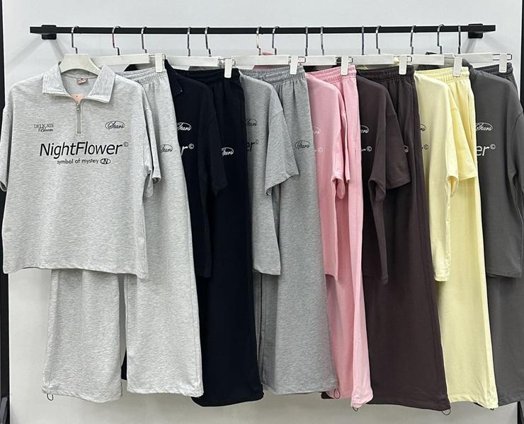 Костюм спорт DGMD (S-L) 500466 pink (деми)