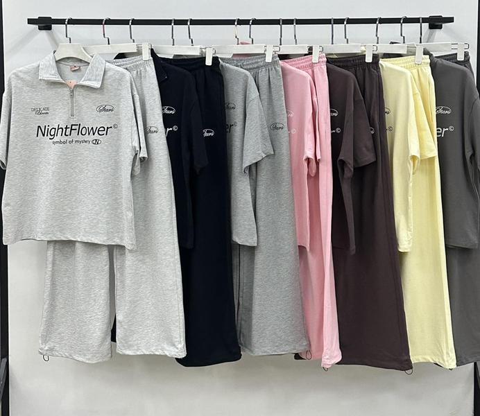 Костюм спорт DGMD (S-L) 500466 brown (деми)