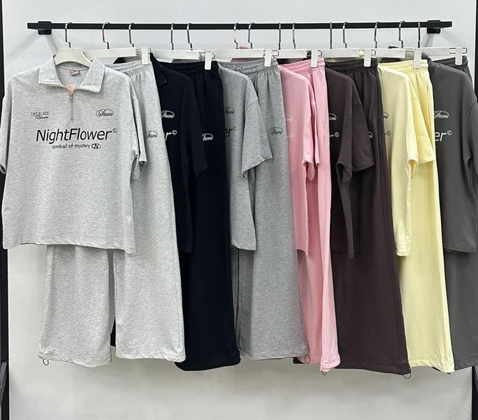 Костюм спорт DGMD (S-L) 500466 yellow (деми)