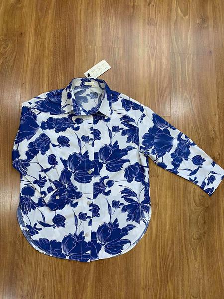 Рубашка RSV (134-158) 268-1 blue (лето)