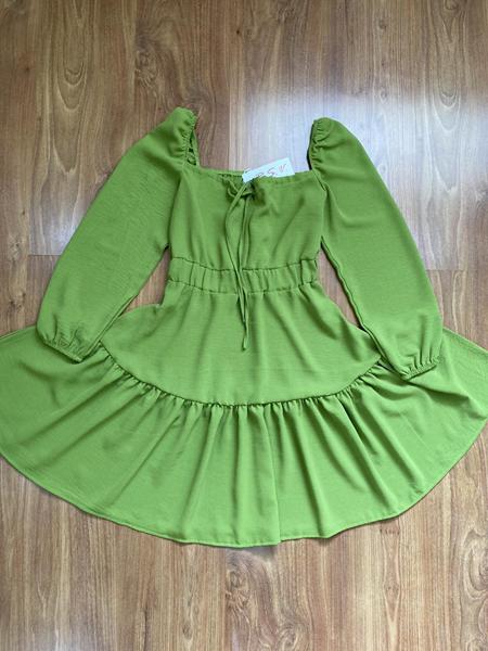 Платье RSV (134-158) 269 green (лето)