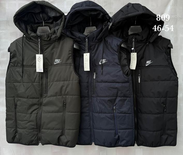 Жилетка Shon (46-54) S2610 black (деми)