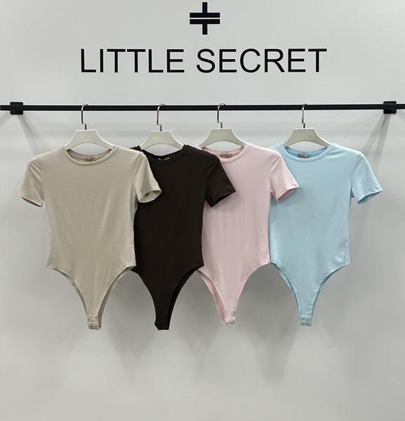 Боди Little Secret (S-L) K019 brown (лето)