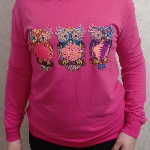 Свитер Red Hat clothes (S-L) 0126 pink (деми) Red Hat clothes 0126 pink