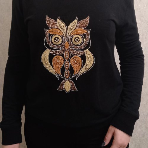 Свитер Red Hat clothes (S-L) 0127 black (деми) Red Hat clothes 0127 black