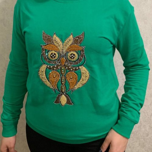 Свитер Red Hat clothes (S-L) 0127 green (деми) Red Hat clothes 0127 green