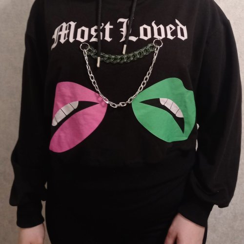 Свитер Red Hat clothes (S-L) 0128 black (деми) Red Hat clothes 0128 black