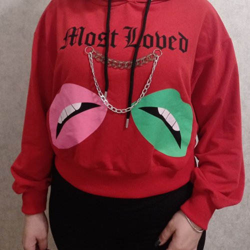 Свитер Red Hat clothes (S-L) 0128 red (деми) Red Hat clothes 0128 red