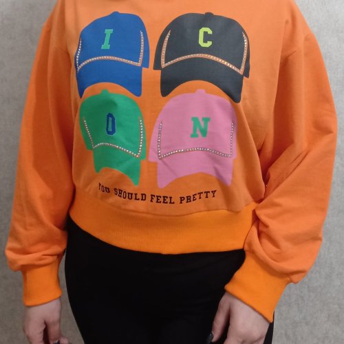 Свитер Red Hat clothes (S-L) 0129 orange (деми) Red Hat clothes 0129 orange