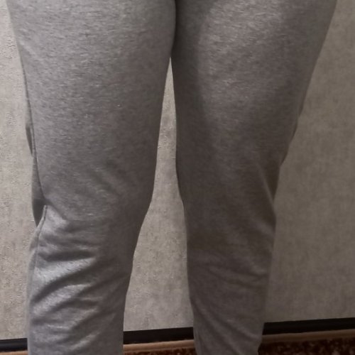 Штаны спорт Red Hat clothes (L-2XL) 0135 grey (деми) Red Hat clothes 0135 grey