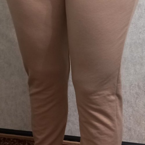 Штаны спорт Red Hat clothes (L-2XL) 0137 beige (деми) Red Hat clothes 0137 beige