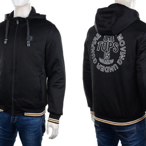 Куртка M7 (L-3XL) 2220 black-grey (деми) M7 2220 black-grey