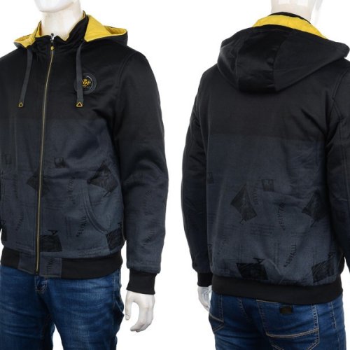 Куртка M7 (L-3XL) 2226 yellow-black (деми) M7 2226 yellow-black