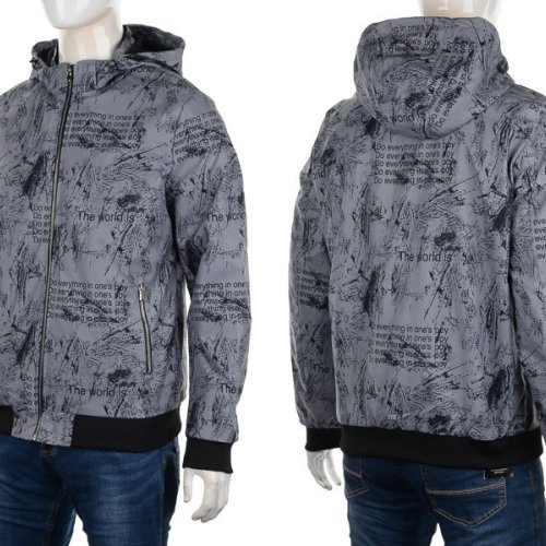 Куртка M7 (48-56) 626 grey (деми) M7 626 grey