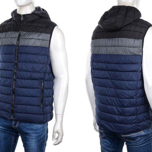 Жилетка M7 (M-3XL) 88593 blue (деми) M7 88593 blue