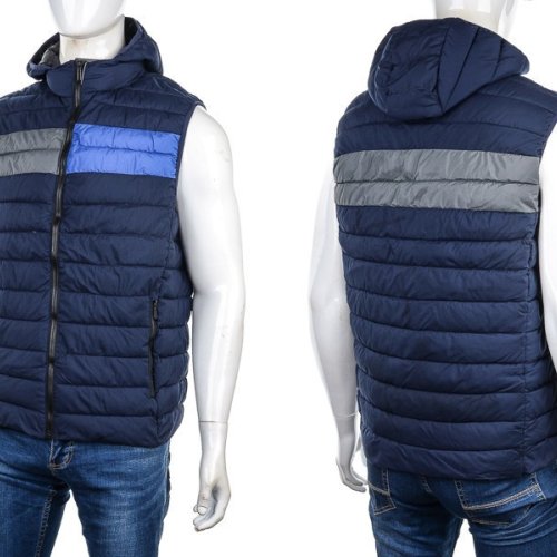 Жилетка M7 (M-3XL) 88594 blue (деми) M7 88594 blue