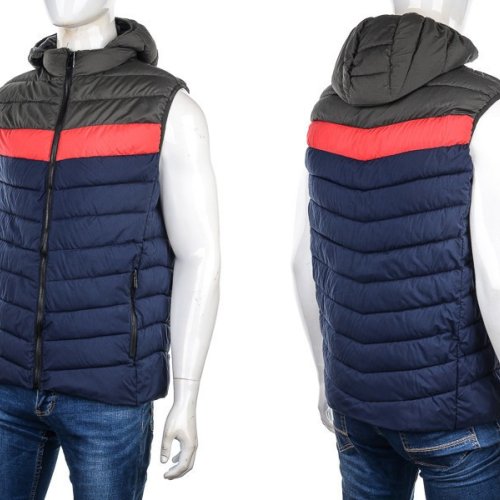 Жилетка M7 (M-3XL) 88597 navy (деми) M7 88597 navy