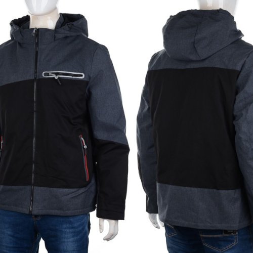 Куртка M7 (48-56) 8862 d.grey (деми) M7 8862 d.grey