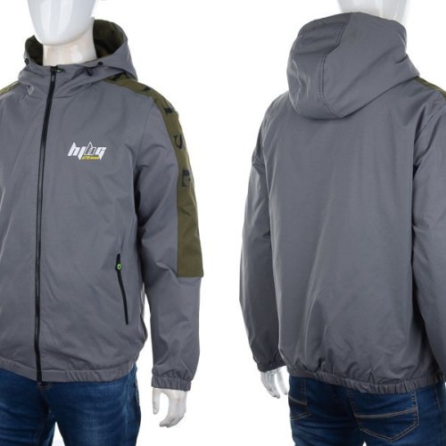 Куртка M7 (48-56) 8877 grey (деми) M7 8877 grey