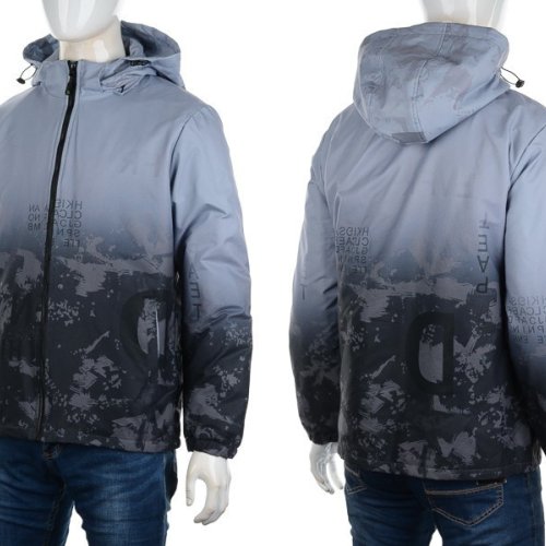 Куртка M7 (48-56) 8883 grey (деми) M7 8883 grey