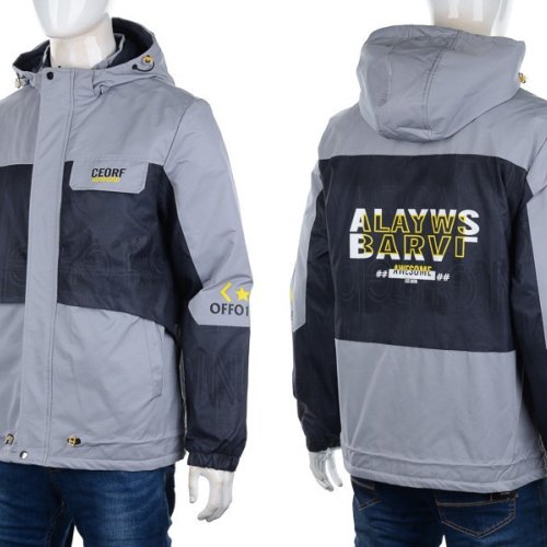 Куртка M7 (48-56) 8885 grey (деми) M7 8885 grey