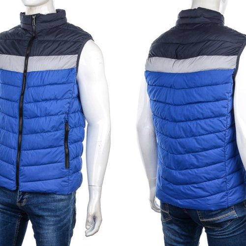 Жилетка M7 (M-3XL) 88967 blue (деми) M7 88967 blue