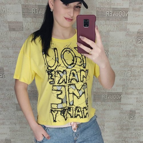 Футболка Shipi (S-L) 0 yellow (лето) Shipi 0 yellow