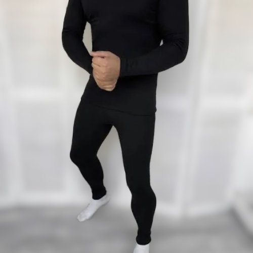 Термобелье ALIA (48-54) 1847 black байка (зима) ALIA 1847 black байка