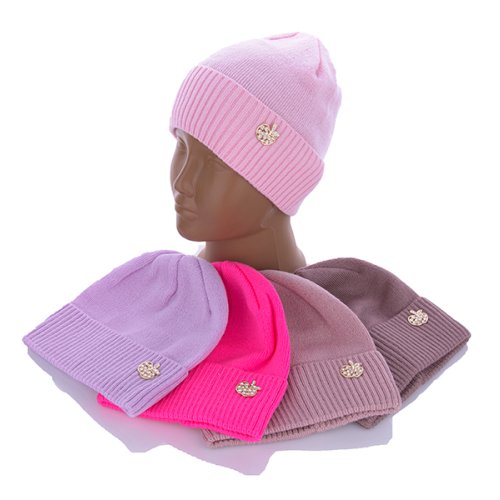 Шапка Angelica (46-50) SI001-4 mix (деми) Angelica SI001-4 mix