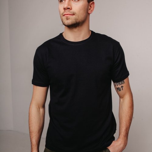 Футболка Sport style (2XL-5XL) 80 black-old-1 (лето) Sport style 80 black-old-1