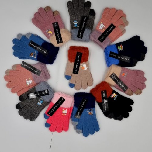 Перчатки Рукавичка (4-6) D149 mix (зима) Рукавичка D149 mix