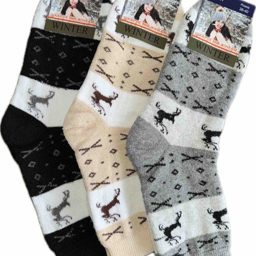 Носки ALIA (36-40) 1904 mix (зима) ALIA 1904 mix